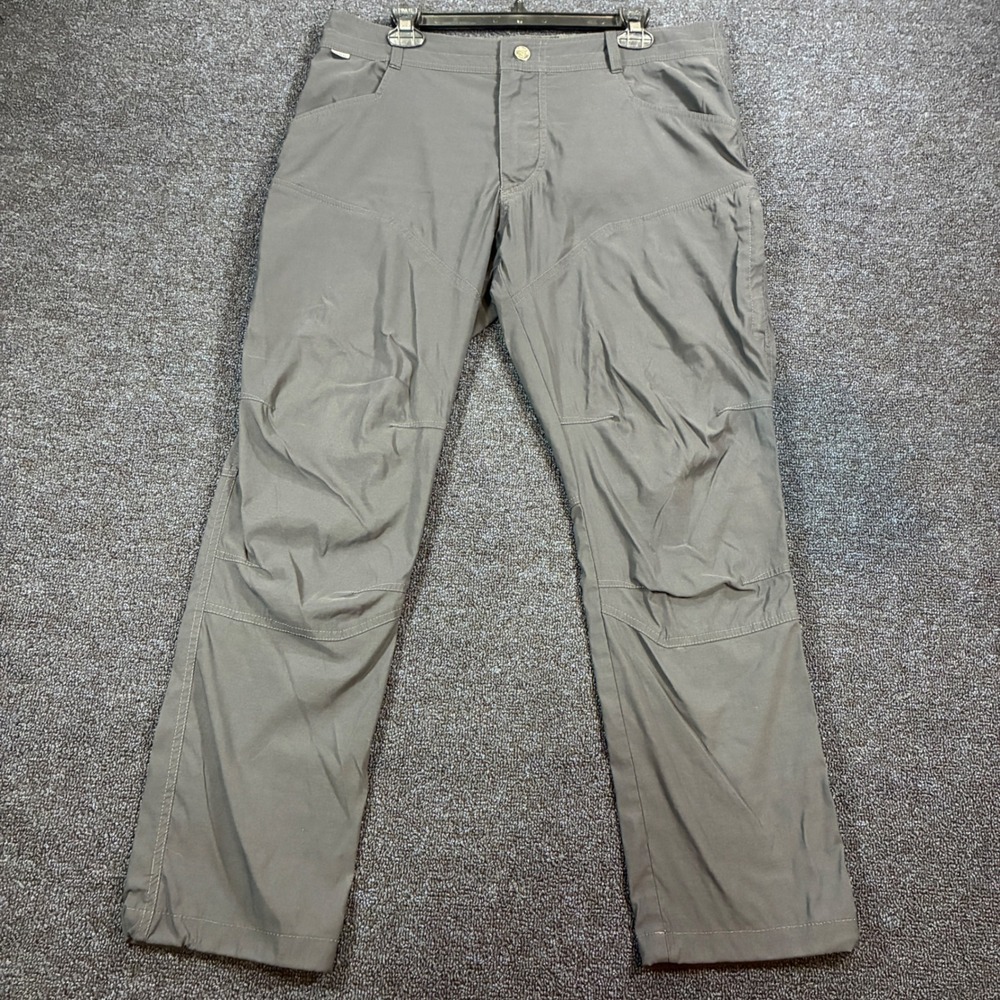 Kuhl Renegade Rock Pants Mens 36x29 Grey Climbing Technical Hiking Outdoor 5603